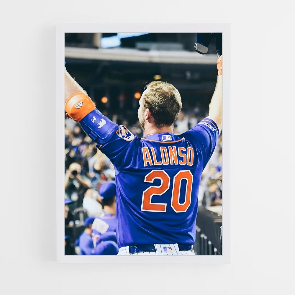 Poster Pete de alonso – affiche Baseball (vue 3)